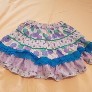 Ruffle layered skirt Girl Kid Size 6